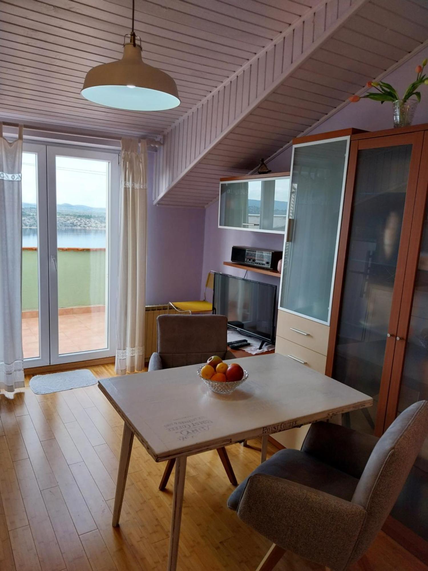 שיבניק Moonshine Apartment With Magnificent View מראה חיצוני תמונה